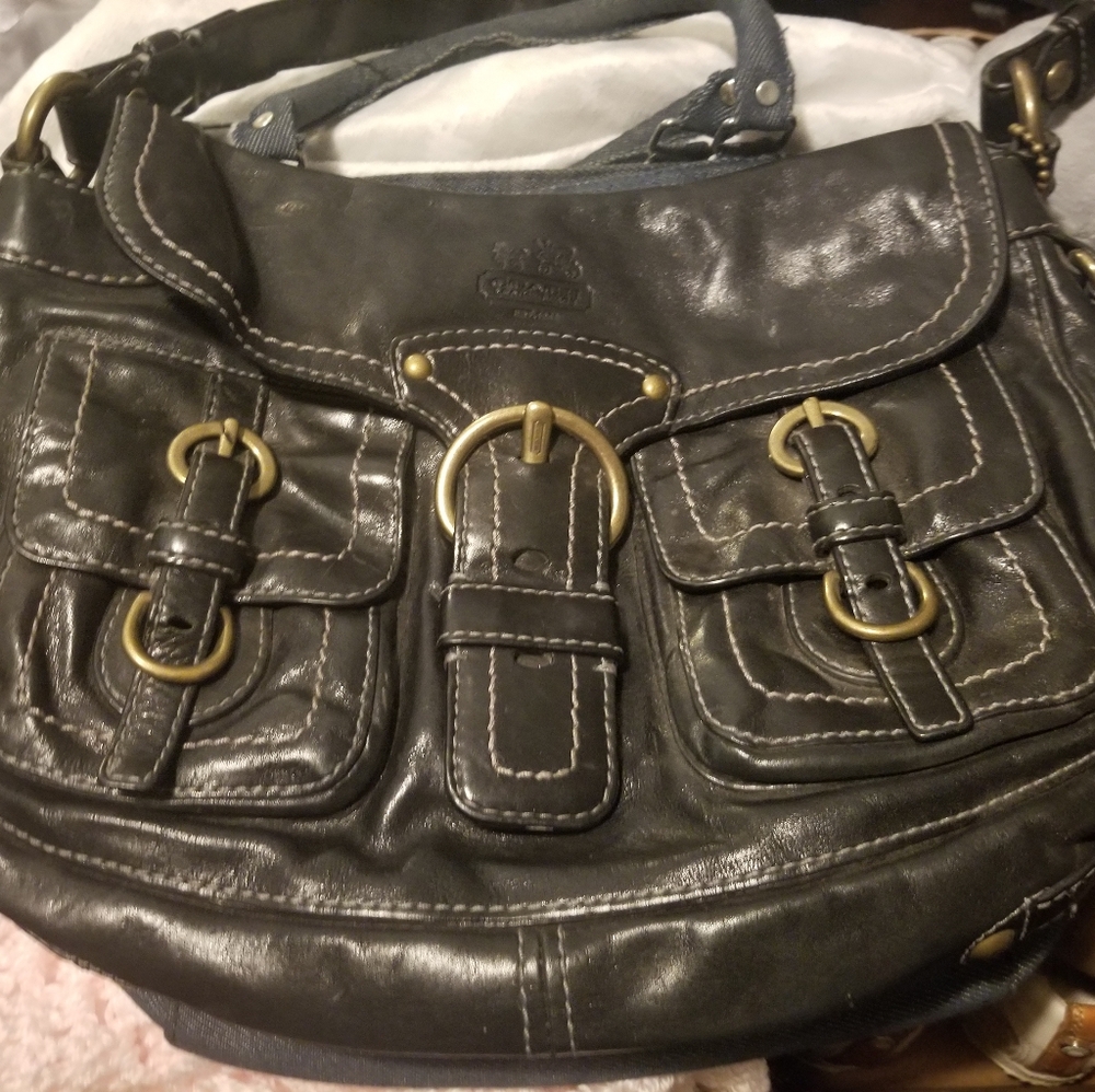 Coach Limited Edition 65th Anniversary Leather Hobo Bag